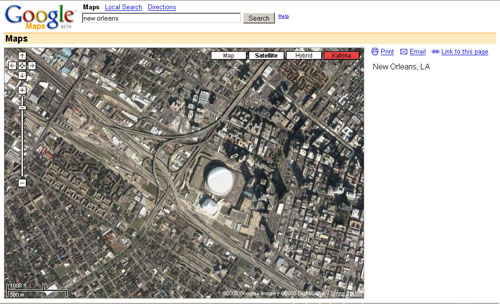 Katrina su Google Maps 02